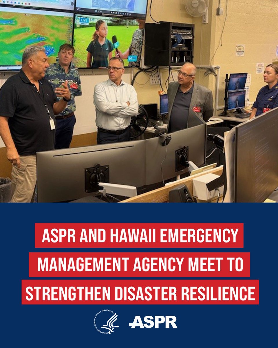 HHS ASPR tweet media