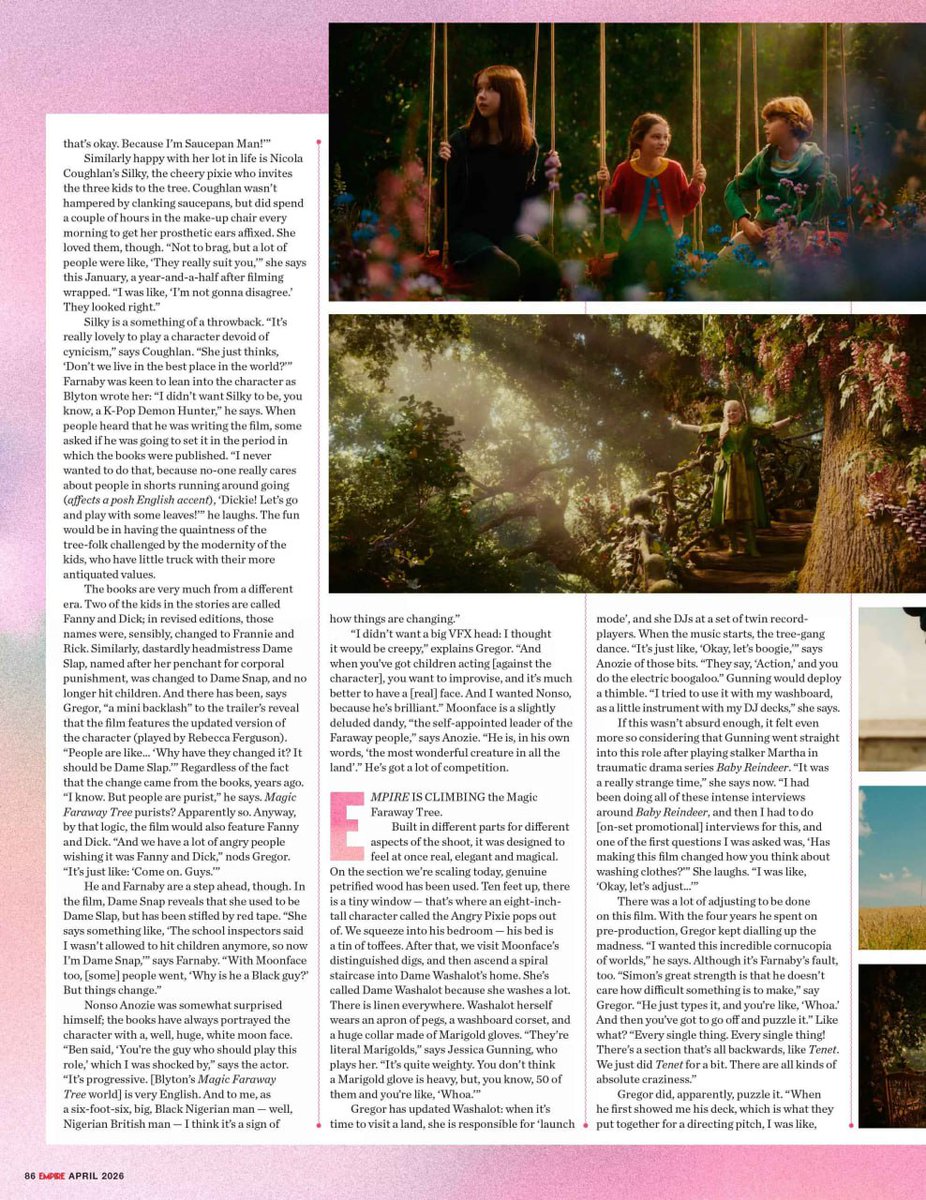 garfieldrus's tweet photo. The Magic Faraway Tree from the Empire Magazine April issue 🌿✨ https://t.co/Vmi8a8dFJ5