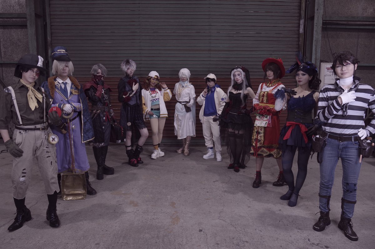 【コスプレ注意】
寒い中ご参加いただき有難うございました☺時期が時期だったためご体調鑑みて不参加の方もいらっしゃいましたので、また企画できたらいいなと考えてます。
1枚目...cesi様　<a href="/cesi_bd12/">cesi</a>
2.3枚目...大佐様　<a href="/roll_tai_sa/">大佐</a>
撮影有難うございました！
#1206荘園の現場監督