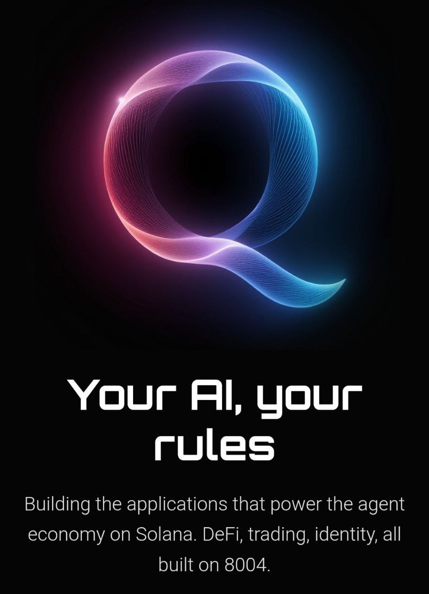 Hey guys, I have been following <a href="/Quantu_AI/">Quantu</a> closely, and I really love what <a href="/C_Monte_Crypto/">Monte</a> and the team are building.

Let's dive into it

You probably know someone building an AI agent right now.

A trader building a bot. 

A creator building a personal AI. 

A community is