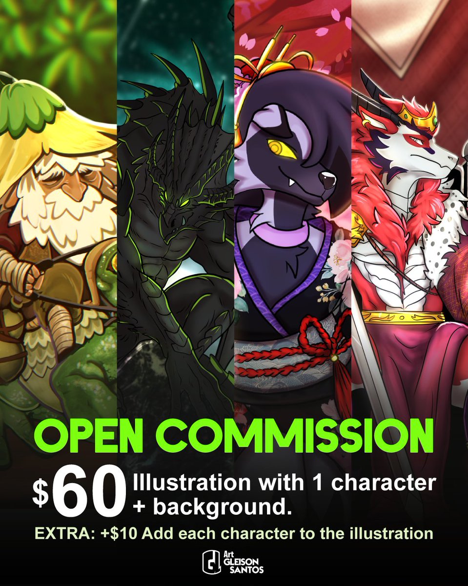 Gleison_Santos | OPEN COMMISSION tweet media