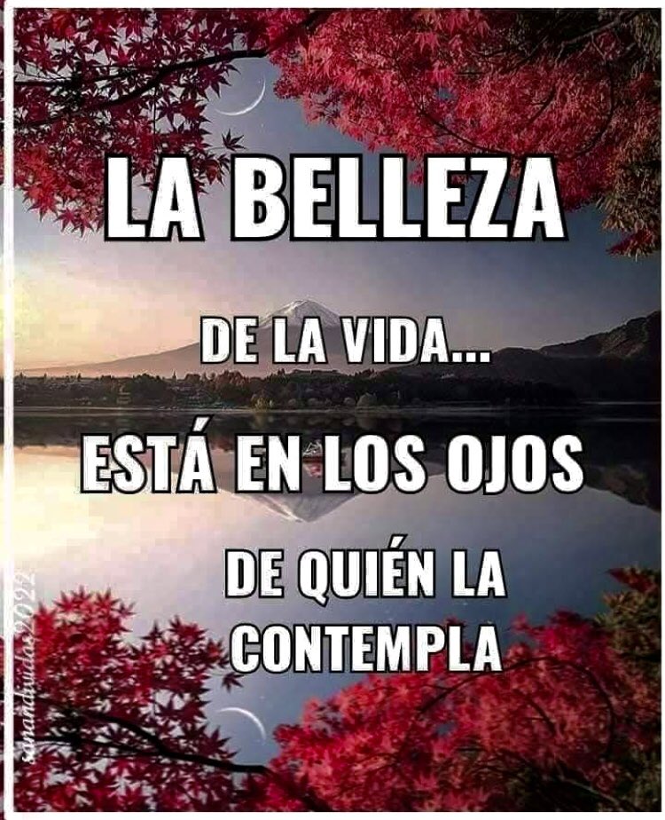 Nadie puede admirar algo que no esté contemplado dentro del corazón, dentro de su esencia espiritual, intelectual o sentimental. Por ello debemos saber que efectivamente nosotros no miramos con los ojos, si no que vemos desde la esencia qu hemos logrado asimilar desde experiencia