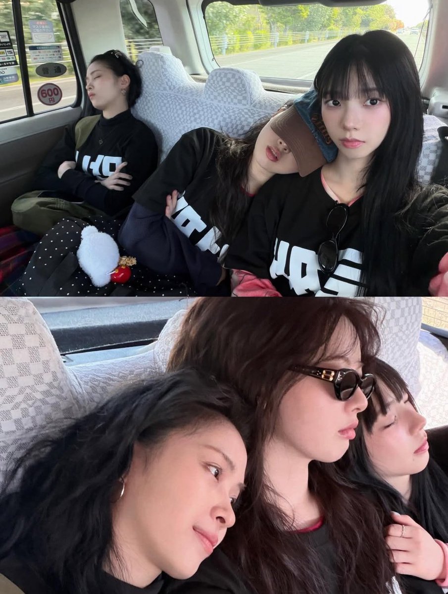 Han SuA shared more snaps from her trip with RYUJIN and Karina