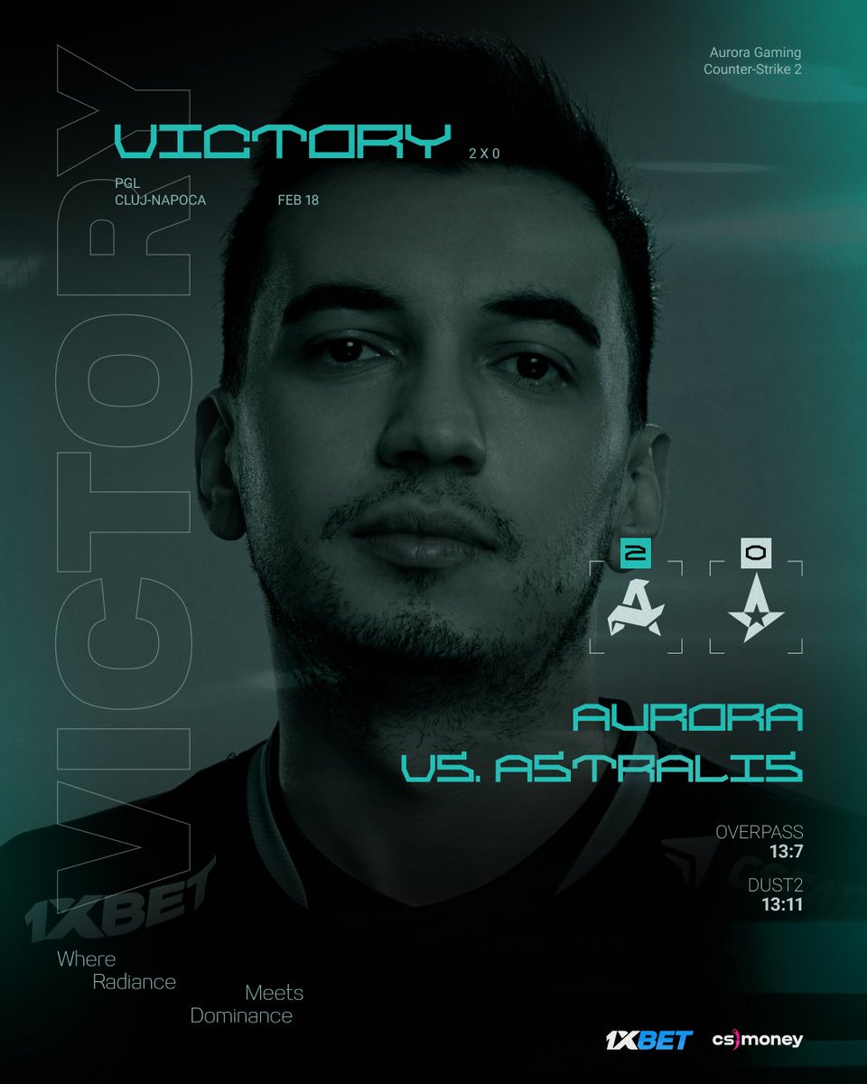 AuroraCS2_GG's tweet photo. PLAYOFFS SECURED. https://t.co/S9AKVGxtBm