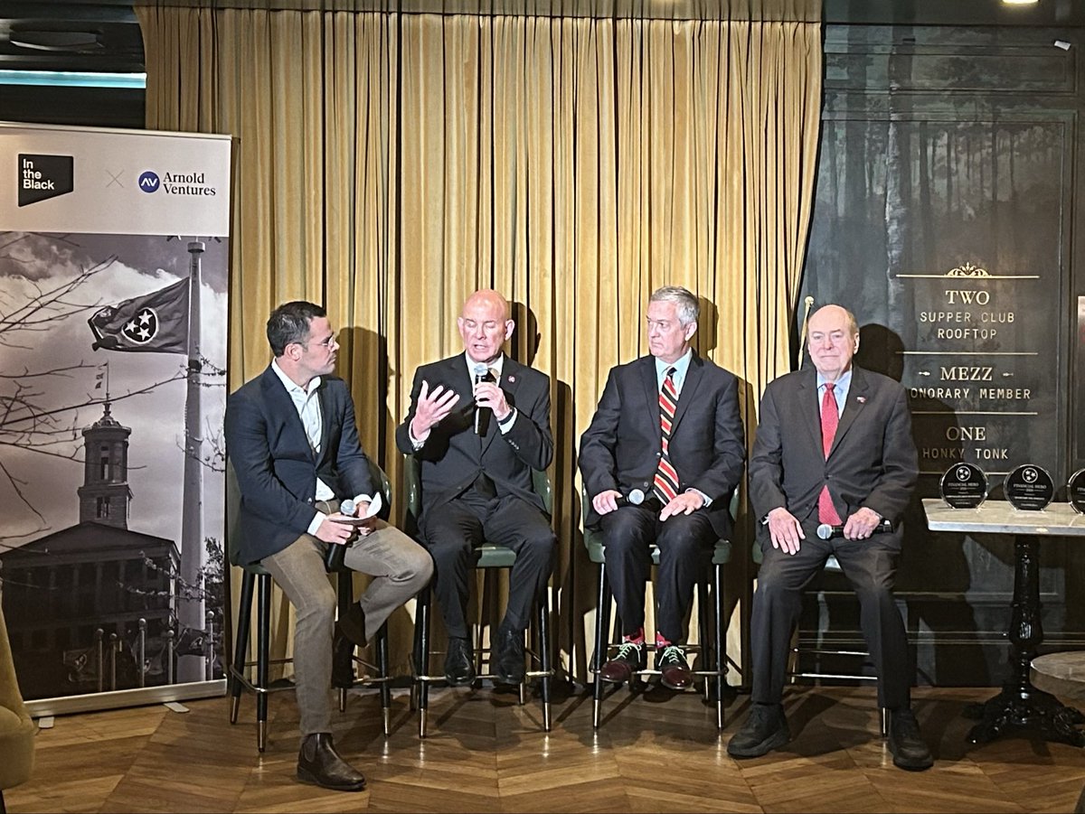 jenniferdoleac's tweet photo. I was proud to represent @Arnold_Ventures at the #InTheBlack event in Nashville last night.
Three cheers for using tax dollars wisely!
Want ideas about how to do that in the public safety space? Get in touch. https://t.co/C76A1pGtyd