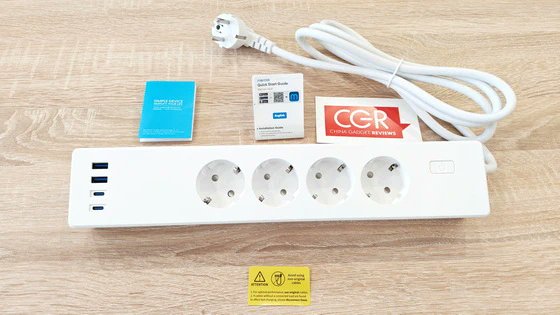 NewChinaGadget's tweet photo. Unboxing #Meross MSP844 Matter Smart Fast Charging Power Strip EU Version
https://t.co/J0HTUL1O3I https://t.co/uLIRbO7Qnx