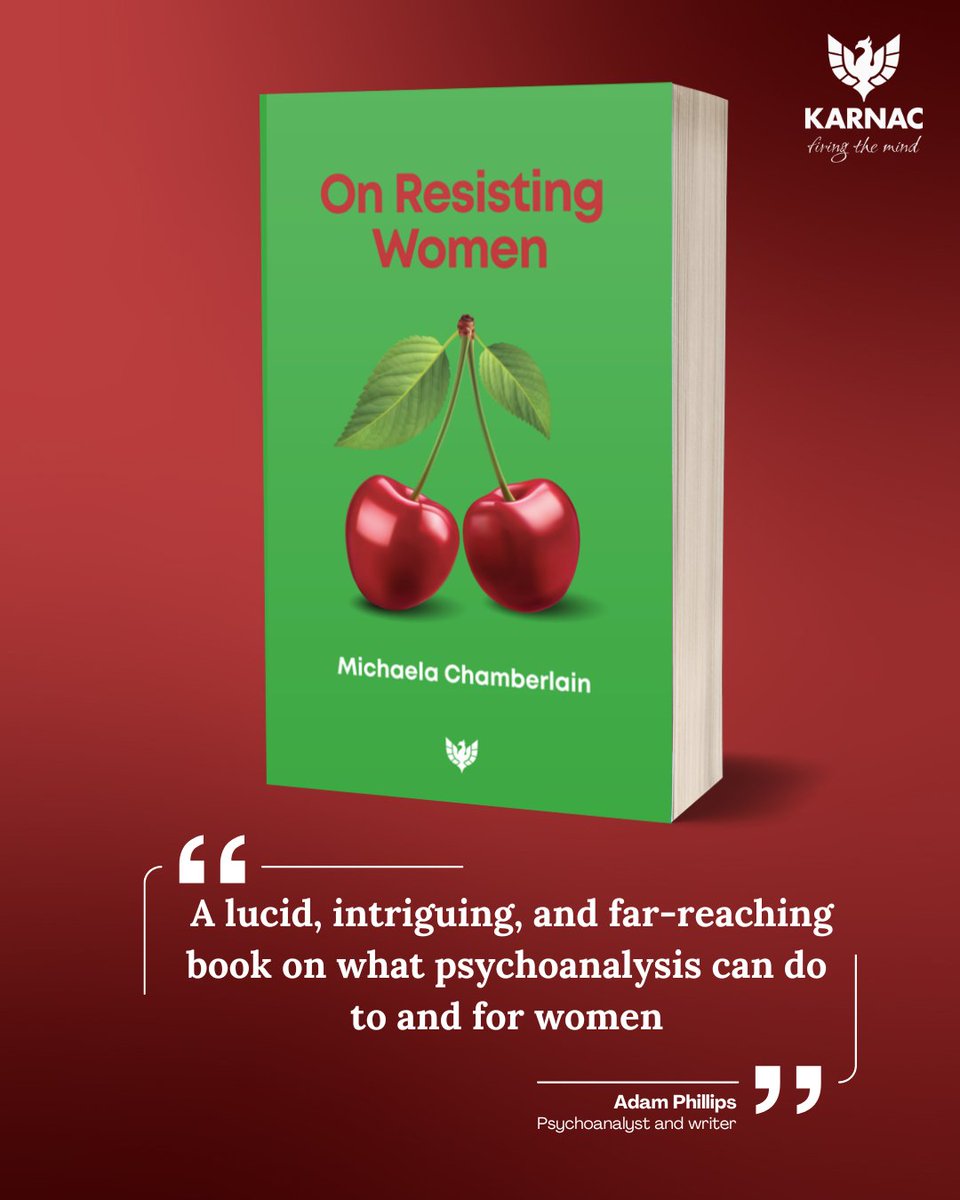 KarnacBooks's tweet photo. Is psychoanalysis a misogynistic field? 🍒

Discover how misogyny is woven into the fabric of our culture, our institutions, and our psyches in @MisogynyinPsych's latest book, 'On Resisting Women' here: https://t.co/mFo9XvZnc9 https://t.co/CQNCtgyNH1