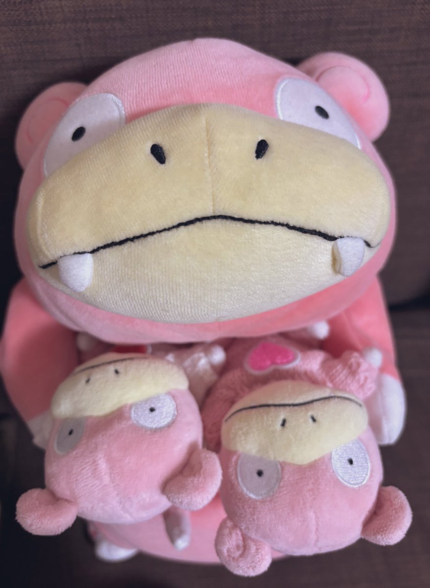 仲良しヤドンちゃんやぁん🩷 最近忙しくてあんまり構ってあげられない😭