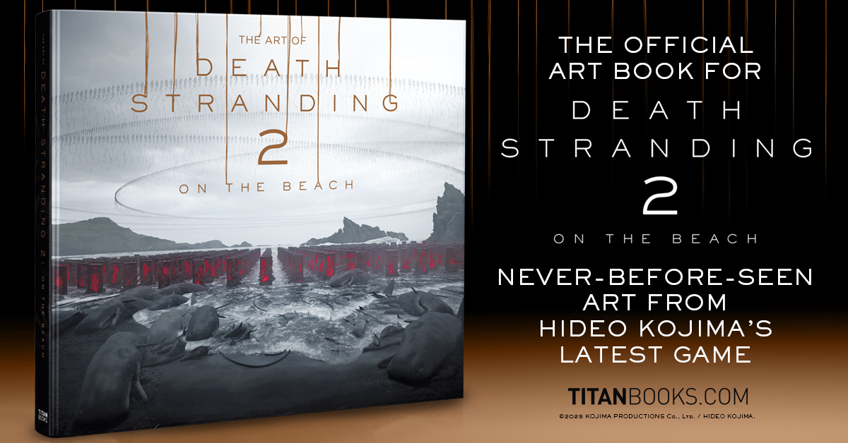 The Art of DEATH STRANDING 2: ON THE BEACH is out now!

If you loved the game, don’t miss this stunning behind-the-scenes look at the visuals, design, and creative process.

Order your copy now: bit.ly/4eG3FxV

<a href="/KojiPro2015_EN/">KOJIMA PRODUCTIONS (Eng)</a> #DeathStranding