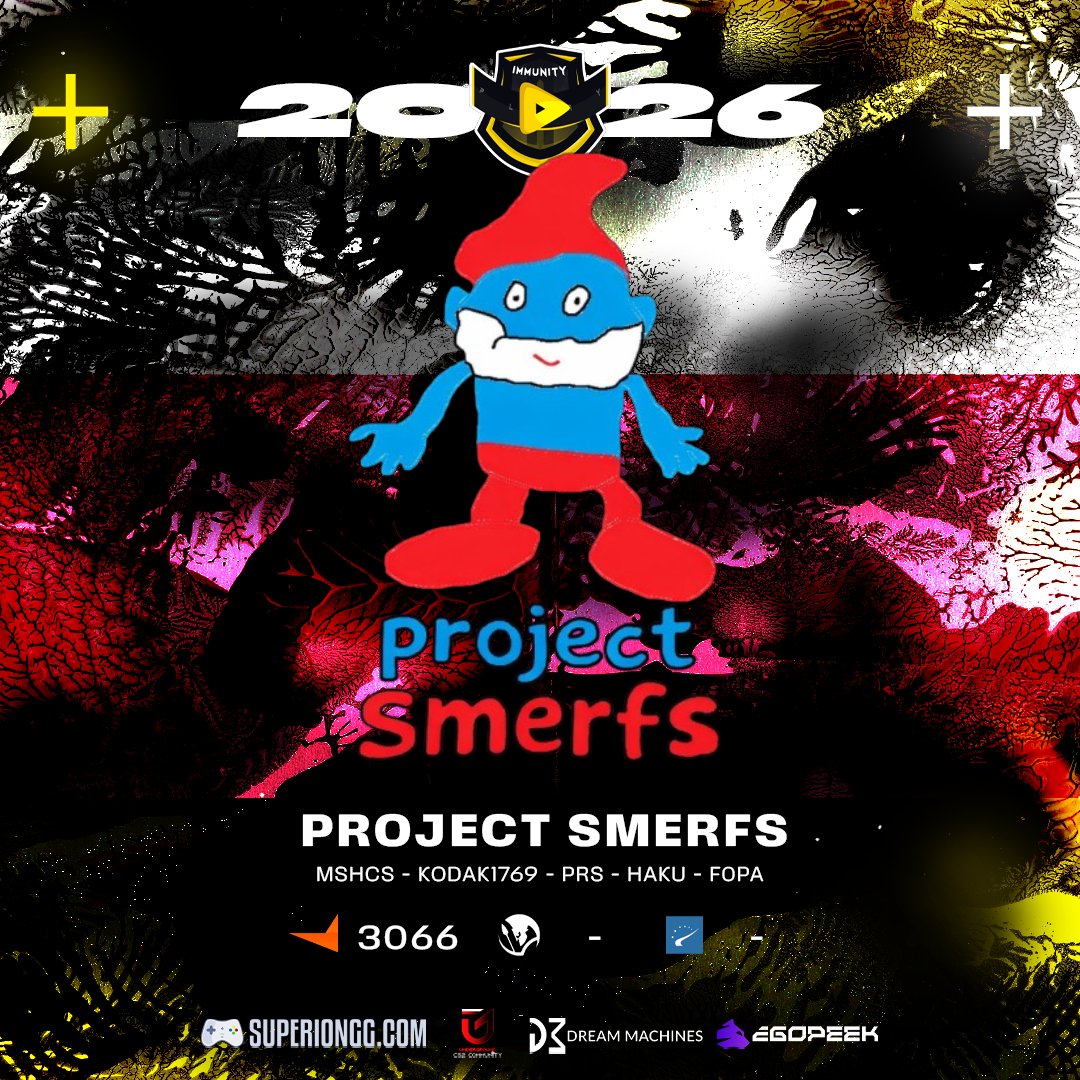🇵🇱 PROJECT SMERFS w turnieju 🔵

Nazwa może brzmieć niewinnie, ale na serwerze nie ma w tym nic bajkowego — Project Smerfs to skład z realną siłą ognia i doświadczeniem, które potrafi przejąć kontrolę nad mapą szybciej, niż się spodziewasz.

Uśmiech na logo, chłodna egzekucja w