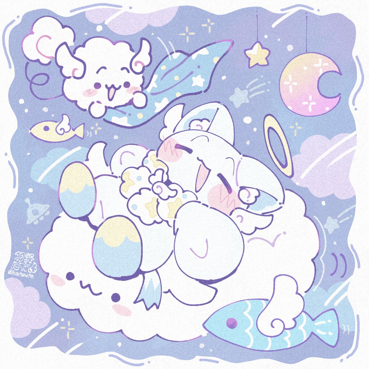 羽野はた🪽ソシャゲ系イラストレーター tweet media