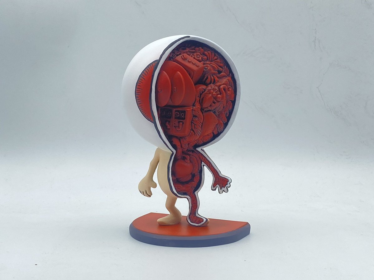 鬼太郎大百科 お父さんのひみつ ガレージキット @ode555 #鬼太郎 #目玉