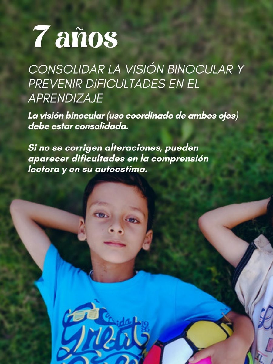 ¿Cuantos años tienen tus hij@s?
Hay edades clave en la #visionInfantil
｡◕‿◕｡
Pídenos una revisión. Es el momento.

☎  96 359 1255
#cnoo #estrabismo #binocular #aprendizaje #miopía en #Mislata