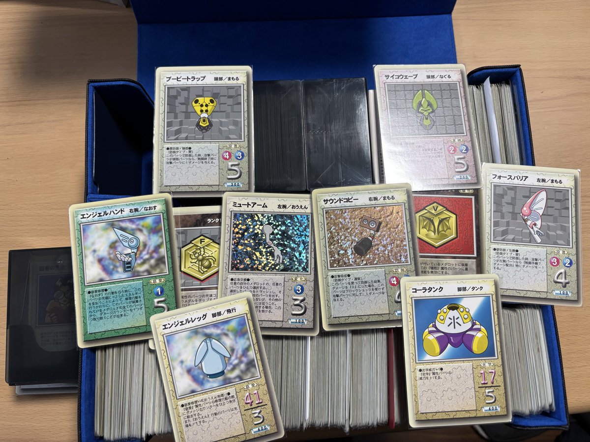 初代メダロットカードロボトルガチ勢が考える面白い点 ①【DFパーツ