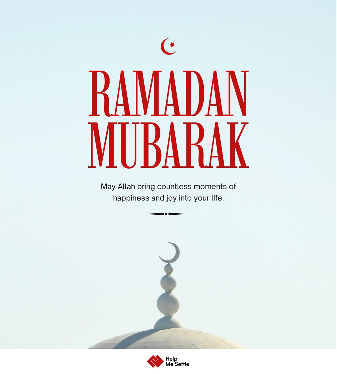 HelpMeSettle_UK's tweet photo. Ramadan Mubarak 🌙

May this month bring peace to your heart, clarity to your path, and blessings to your journey. https://t.co/wptdJt2slJ