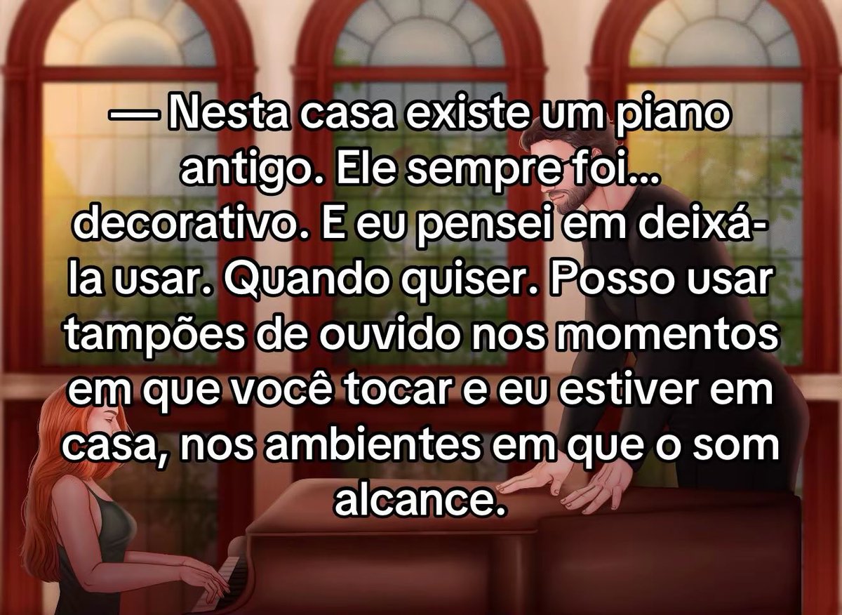 Thally entre livros tweet media
