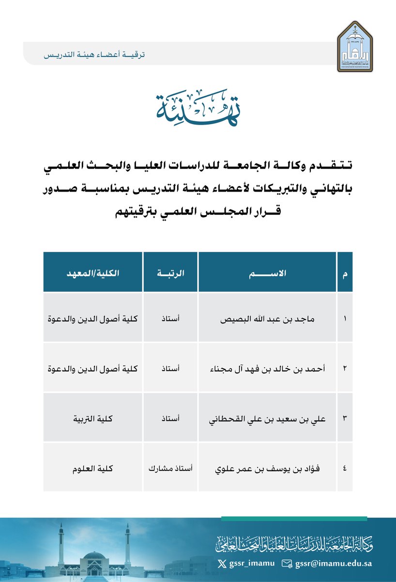 GSSR_ImamU's tweet photo. #جامعة_الإمام
#المجلس_العلمي https://t.co/he9cwR8Nln