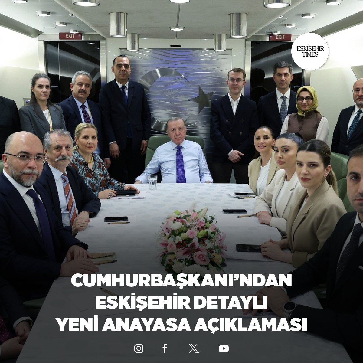 Cumhurbaşkanı Erdoğan, Mihalgazi Belediye Başkanı Zeynep Güneş ile ilgili olaya da değinerek “Verdiğimiz destekle onu hem Eskişehir'de hem ülke genelinde çok daha başarılı tutmanın gayreti içinde olacağız. Anayasa konusunda ise henüz bir takvim ortaya çıkmış değil” dedi.