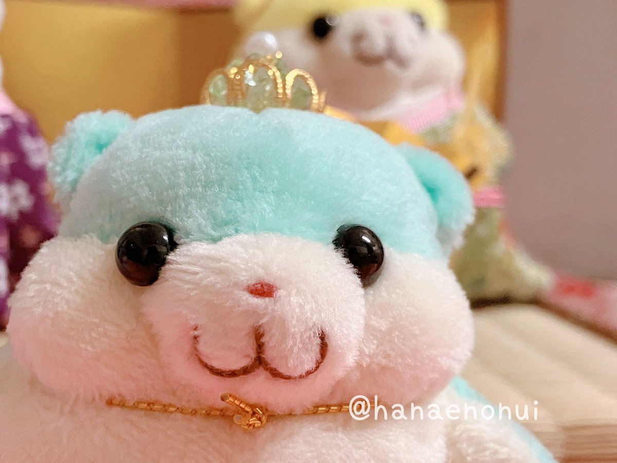 🐹ハムちゃん春一番の巻🌸 20日と21日、はなえ在廊します！よろしく