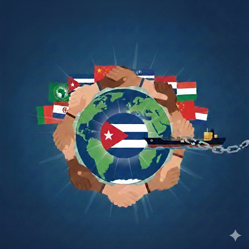 #BrigadaMedicaAntiguaBarbuda 
​La solidaridad global con #Cuba es imparable. Naciones y organizaciones como China, la Unión Africana, el Movimiento de Países No Alineados y el G77+China se unen contra el bloqueo de EEUU.  #CubaCoopera #CubaVencerá