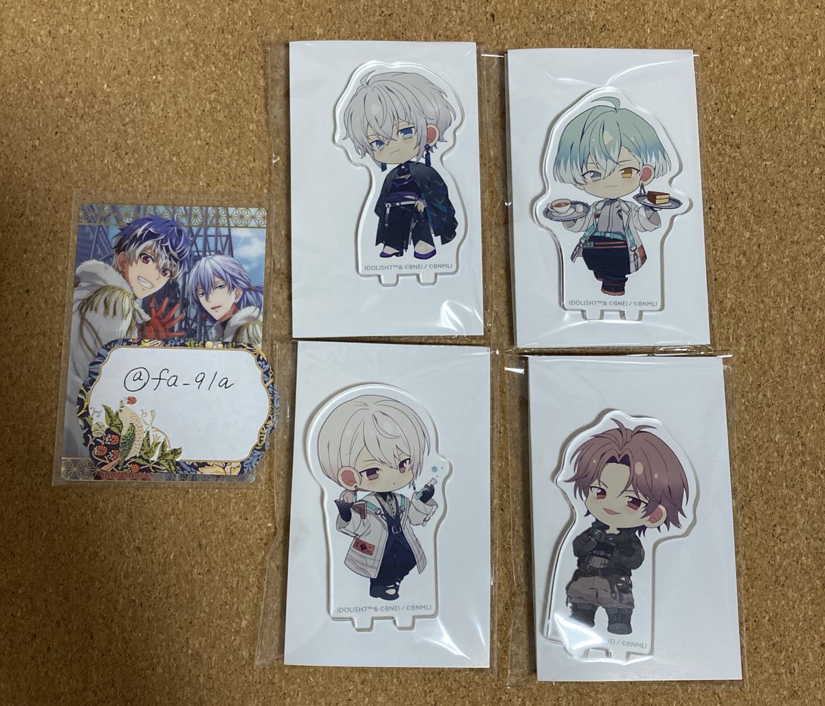 アイドリッシュセブン アイナナ アニカフェ 記念日 2024 アクスタ