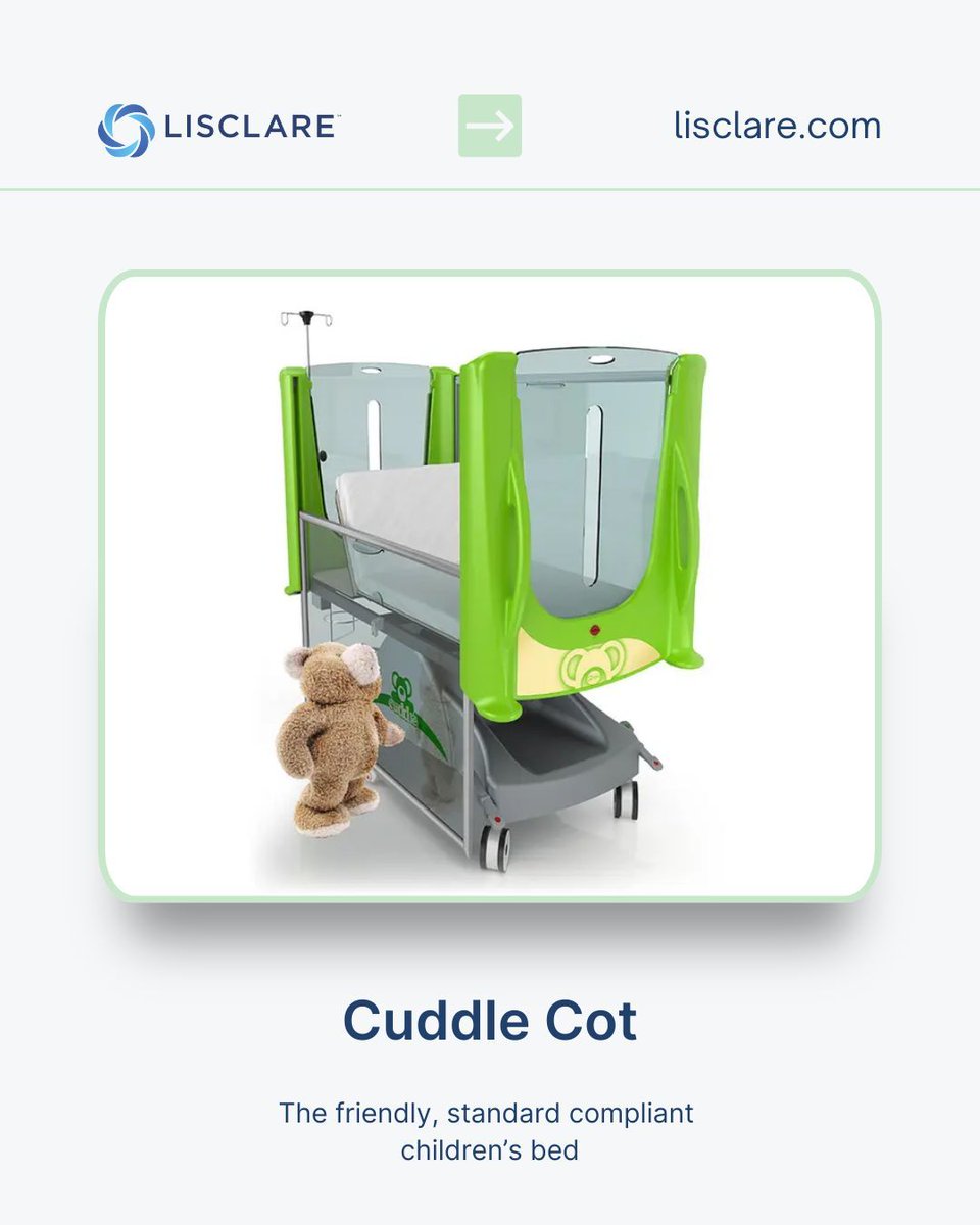 lisclare's tweet photo. With its transparent, well-ventilated sides and user-friendly controls, the Cuddle Cot helps children feel safe and caregivers feel confident.

 https://t.co/zbXF8y1VwI

#ChildWellbeing #NurseSupport #CuddleCot #Healthcare #NHS #Paediatric https://t.co/LsrGXXOc51
