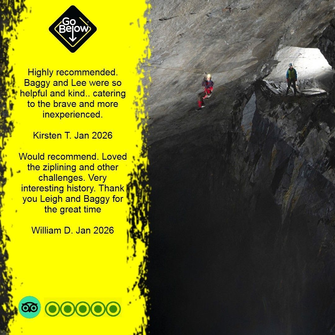 Go Below Underground Adventures tweet media