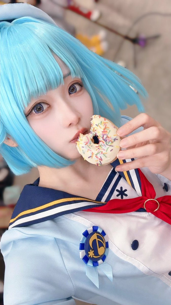 どれにするか迷っちゃいました🍩💕 撮影:朔間先輩♡(@Anchenzi