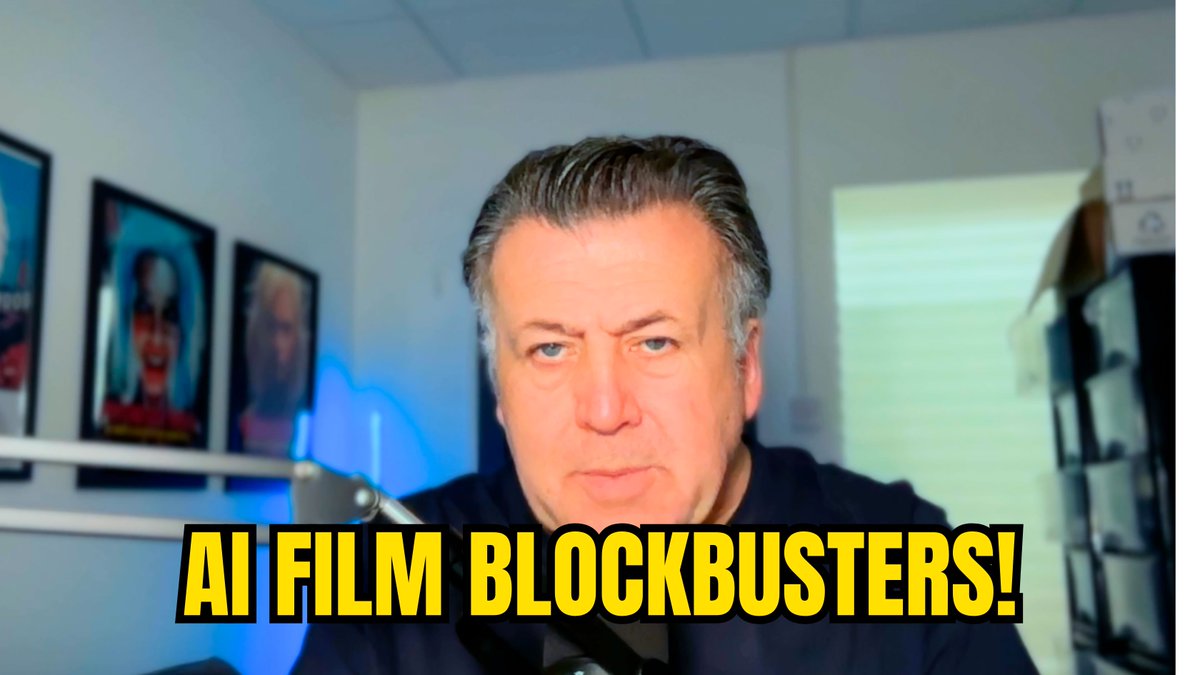 DavidWilde66's tweet image. New vlog! 

My thoughts on the latest Ai film clips online

rumble.com/v75w62w-433162…

#indiefilm #film #filmmaker #aifilm