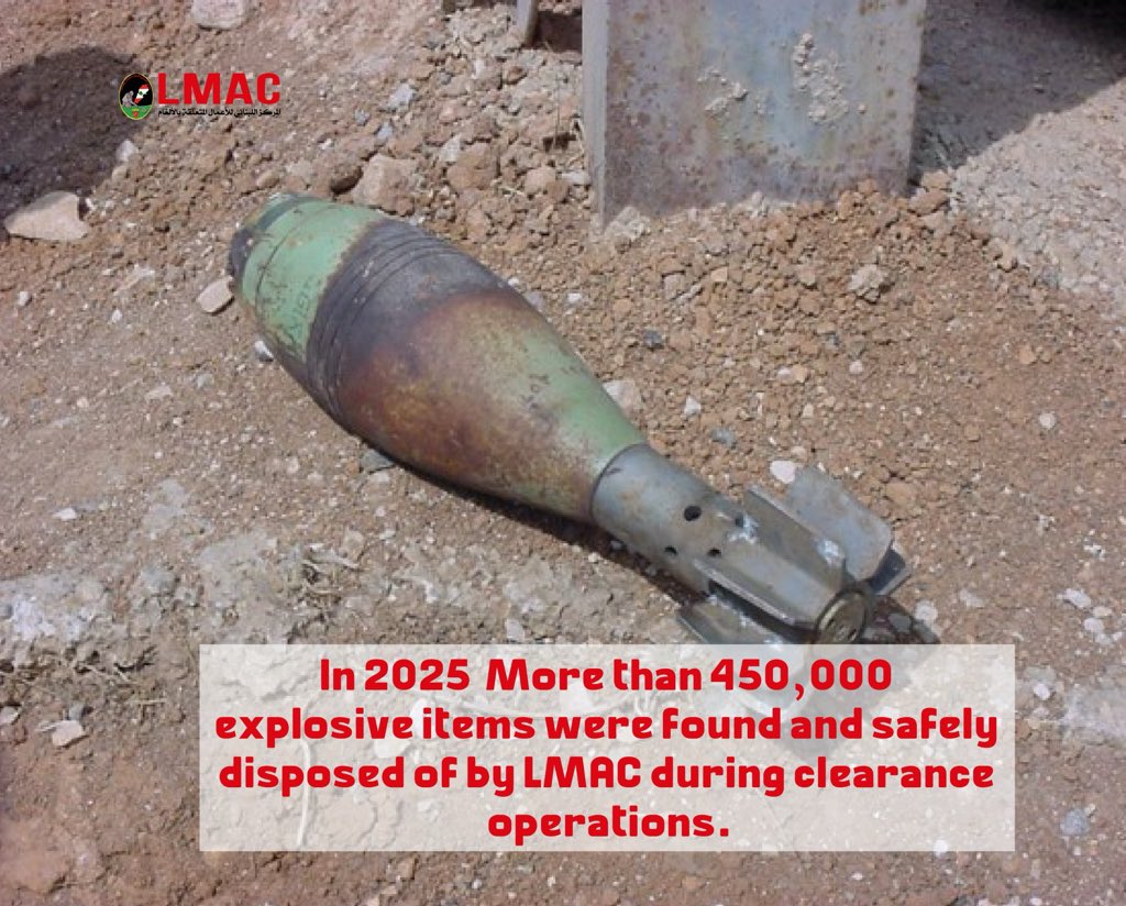 Lebanon Mine Action Center tweet media