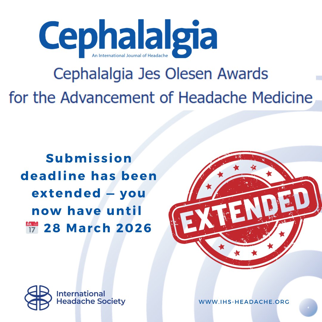 International Headache Society tweet media