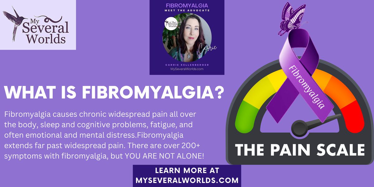 Carrie My Several Worlds - SpA & Fibro Advocate tweet media