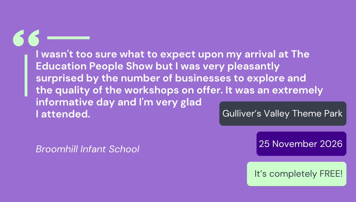 The Education People Show tweet media