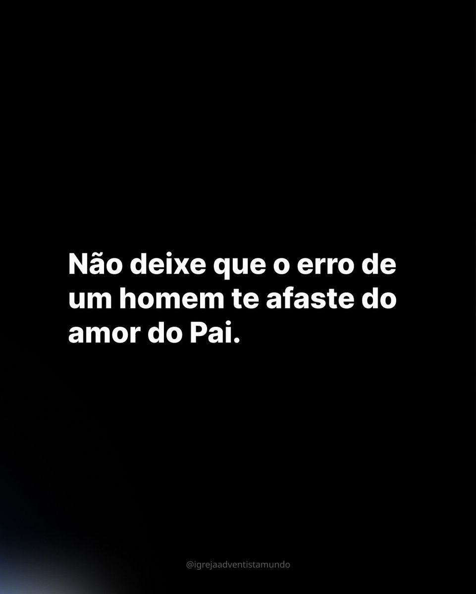 adventistaspt's tweet photo. A igreja é hospital de pecadores, não museu de santos.
Pessoas falham. Deus, não.
Volte pra Quem nunca te decepcionou.
#Hebreus12 #FocoEmJesus https://t.co/c6syQwS6Wt