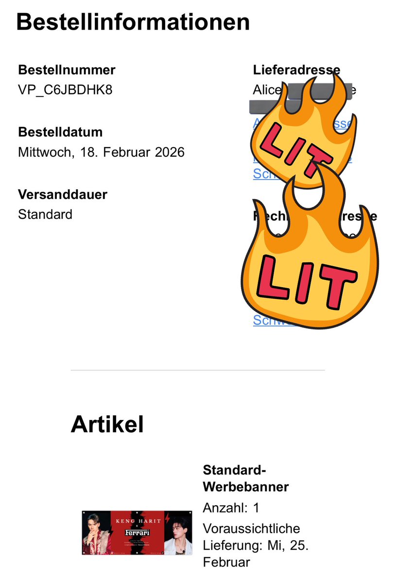 แบนเนอร์สำหรับงานพี่เก่งกับ Ferrari วันที่ 28
เพิ่งทำเสร็จและส่งให้บริษัทที่สวิตผลิตเมื่อกี้เลย 
เหลือแค่แบกไปติดที่มิลานแล้วววววว

KENG x Ferrari – my banner is ready, ordernd, now just gotta take it to Milan ❤️‍🔥

#FERRARI 
#KengHarit 
#MilanFashionWeek