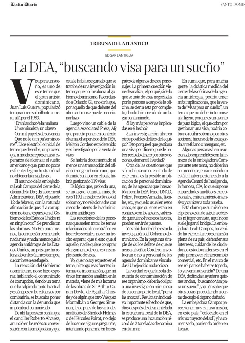 Tribuna del Atlántico

La DEA, “buscando visa para un sueño”

listindiario.com/puntos-de-vist…