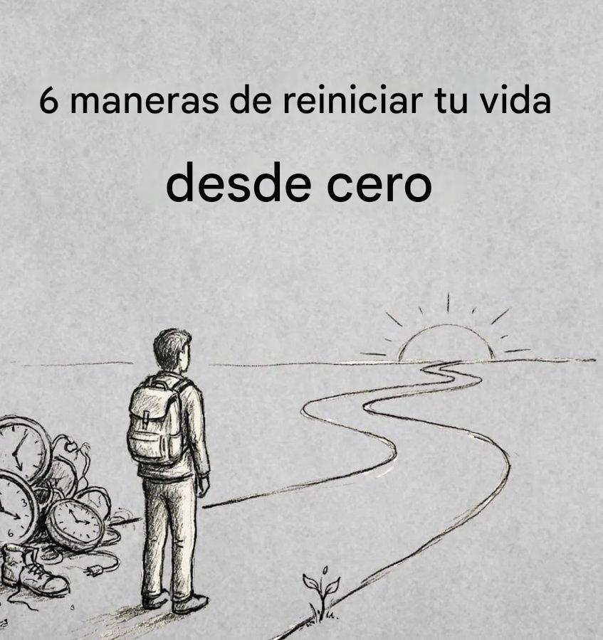 jota_mca's tweet photo. 6 Maneras de Reiniciar tu Vida...

... Desde Cero 🧵 https://t.co/N1PBbpfA7A