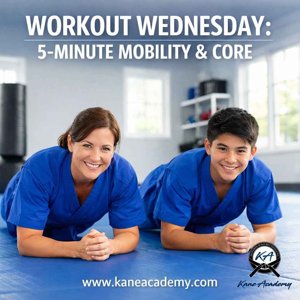 kaneacademy's tweet photo. It’s Workout Wednesday! Boost your mobility and core strength in just 5 mins:

• Cat-Cow
• Bird-Dog
• Plank (knees are fine!)
• Slow Bicycles
• Child’s Pose

Do each for 1 min. You’ve got this!

What’s your favourite way to stretch at home? #KaneAcademy https://cdn. https://t.co/mVs6gbLI2i
