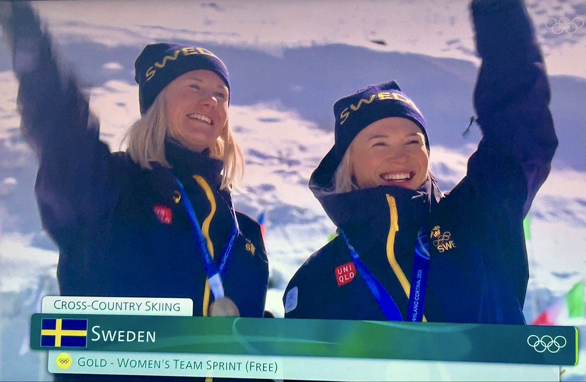 🥇 Guldmedaljer till Jonna och Maja, föräldrarna tror inte att det är sant. Stort grattis 🙌