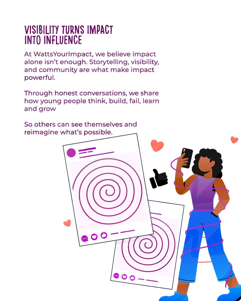wattsyourimpact's tweet photo. The WattsYourImpact Gen Z Series shares real stories from young Africans navigating shifting expectations around career, identity, access, and opportunity — and what it takes to grow through it all.

#WattsYourImpact #GenZVoices #AfricanYouth #ImpactDriven https://t.co/6qdtIE2EPo