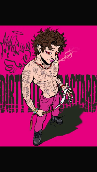 #自分で生み出した一次創作オリジナルキャラを流そう DIRTY LITTLE BASTARDをよろしく