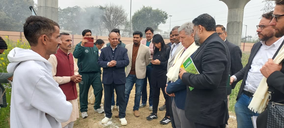 icarindia's tweet photo. Brazil’s Agri Minister H.E. Luiz Paulo Teixeira Ferreira visited #ICAR-IIFSR, Modipuram (18 Feb 2026) to interact with scientists &amp; farmers on Natural Farming as a nature-based solution for sustainable agriculture.
@ChouhanShivraj @PIB_India https://t.co/NKwPCZa2IF
