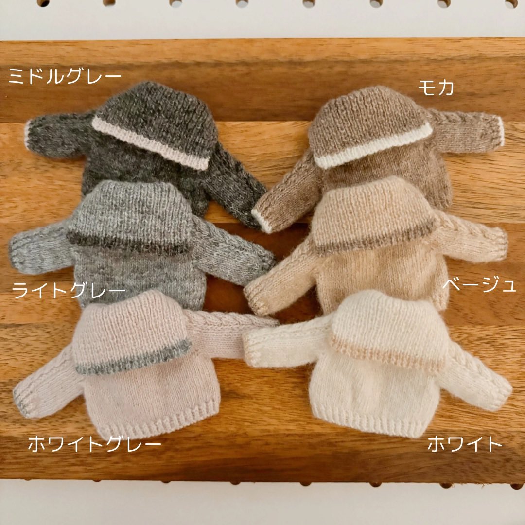 【再販のお知らせ】
2/22（日）の21時頃から、ねんどろいどどーるとオビツ11サイズのセーラーカラーのセーターの通販を行います🧶
boothの商品ページをプレビュー中です。
（リンクはツリーに繋げます）