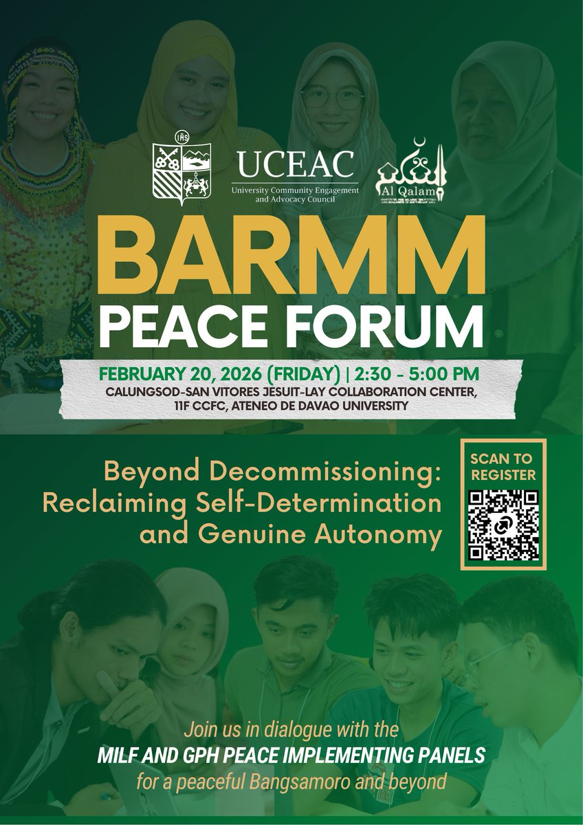 Al Qalam Institute of Ateneo de Davao University tweet media