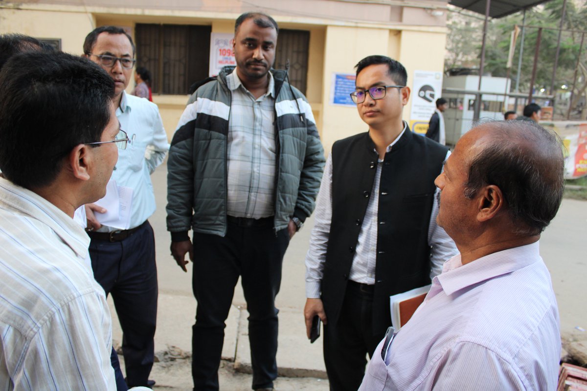 SULMTRIPURA's tweet photo. A joint inspection of the Shelter House at AGMC Complex, Agartala was conducted under the leadership of Sri Tarit Kanti Chakma, SMD of TULM, C.E- UDD along with officials of Agartala MC.

Reaffirming commitment towards safe and dignified shelter for the homeless https://t.co/cHa4VIyOwx