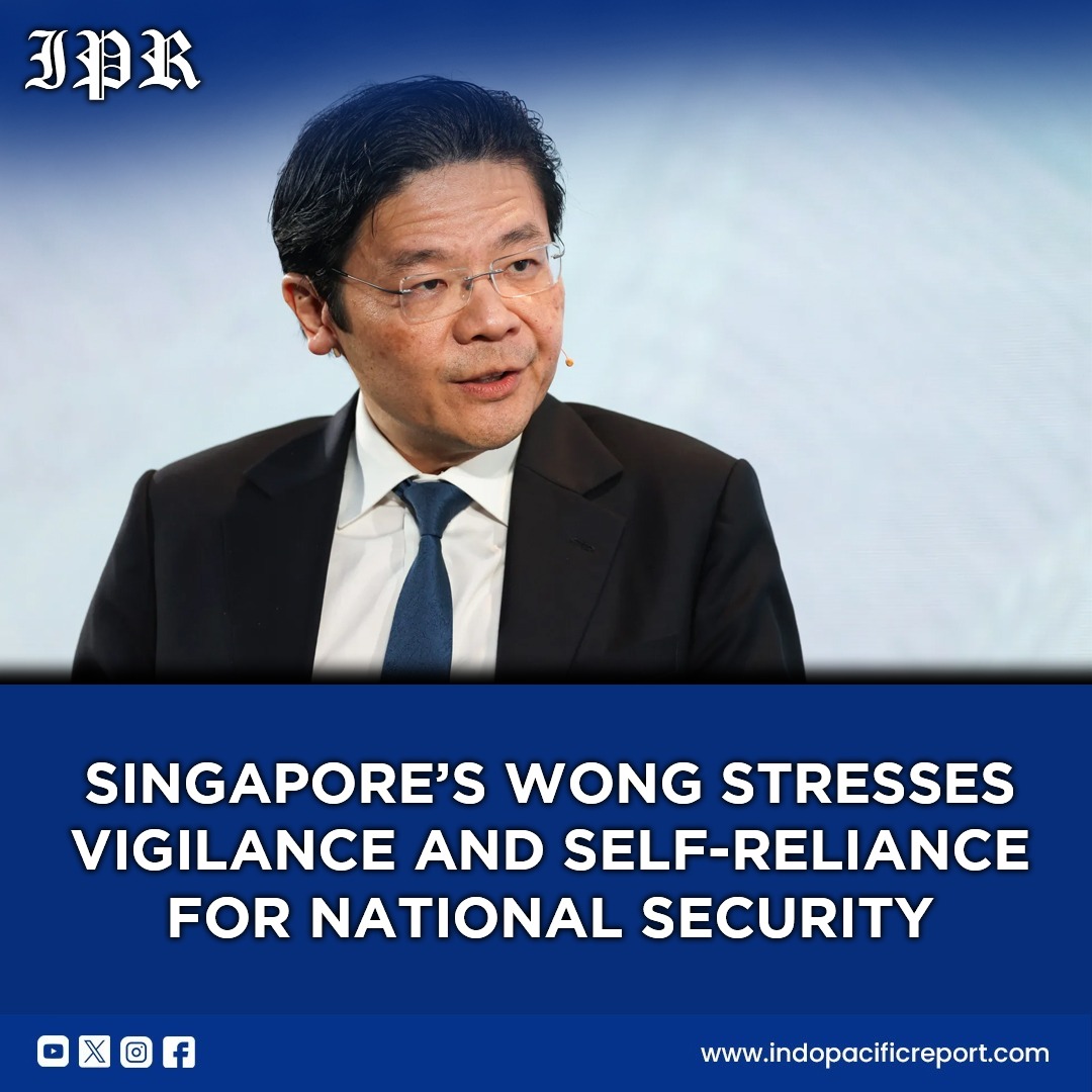 pacific_reports's tweet photo. Singapore PM Highlights Unity on Total Defence Day, Reflects on WWII Lessons Prime Minister Lawrence Wong urges Singaporeans to stay united and vigilant #TotalDefenceDay #LawrenceWong #WWII #NationalSecurity #Unity #AsiaPacific #HistoricalLessons https://t.co/eLNOiewRnP