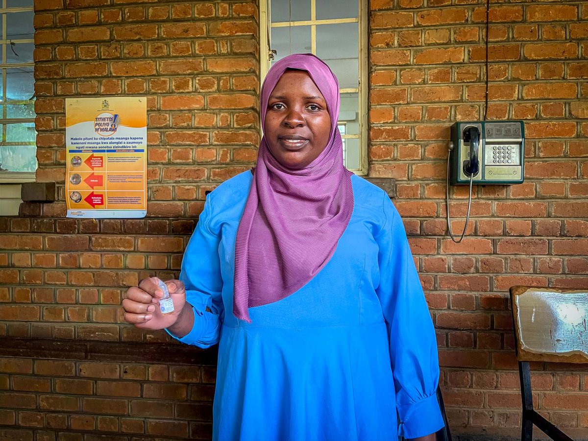 WHOAFRO's tweet image. Around 1.3 million children in Malawi have been vaccinated against #polio in just four days following the detection of a new case in January 2026, the first since 2022.
Using the novel oral polio vaccine type 2 (nOPV2), 97% of targeted children were reached across eight districts