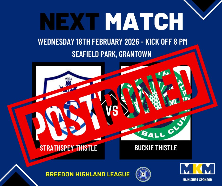 Strathspey Thistle FC (Official) tweet media