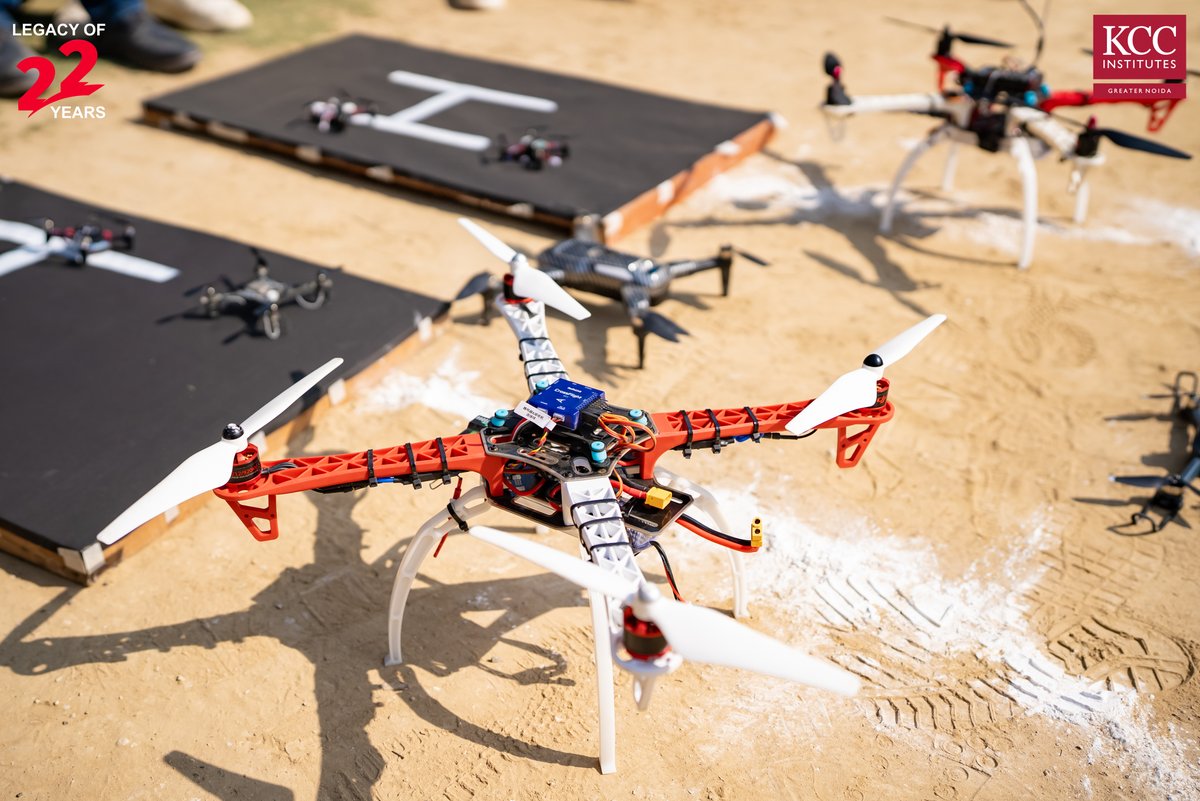 KCCinstitutes's tweet image. Bots. Drones. Innovation. ⚙️🚀

Tech Yug 2.0 at KCC ITM brought Robo Race, Robo Wars, Robo Sumo, Drone Flying, Junkyards Wars, Glider Building, Inno Showcase &amp;amp; Robo Soccer under one electrifying tech fest!

#techyug2026 #robotics #engineeringlife #techfest #Innovation