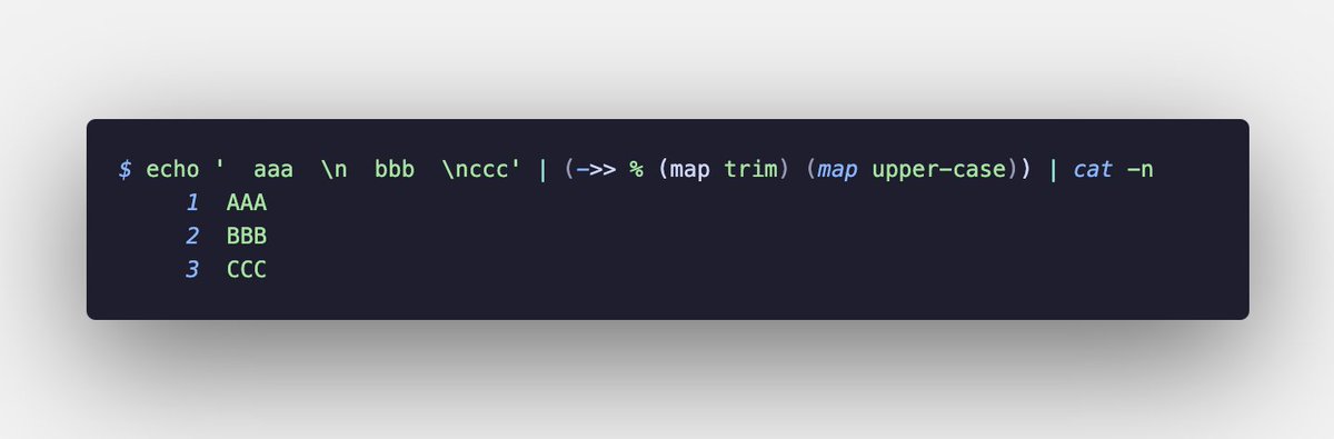 Clojure を直接 Shell に書いて実行できる zsh プラグインを書きました。

Closh や Rash のような新しい Shell を作るアプローチではないので既存の zsh 資産を捨てる必要がなく、かつS式をシームレスに連携する。関数名の補完付き。

hatappo.hatenadiary.jp/entry/2026/02/…